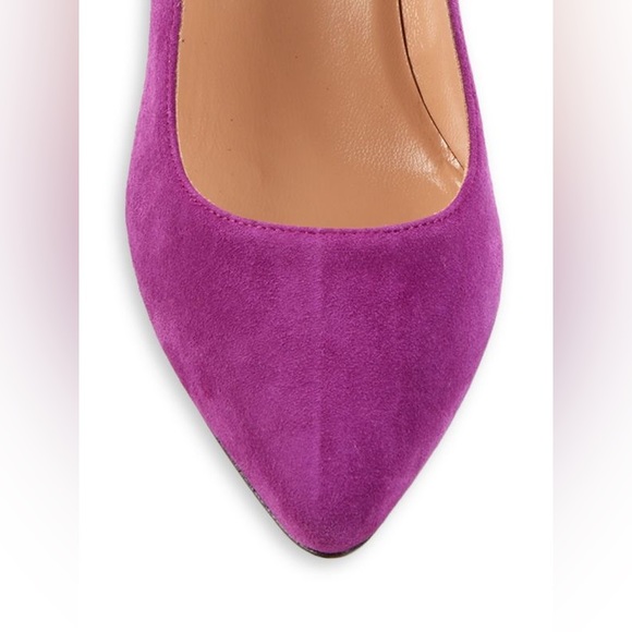 $800 Sergio Rossi Size 6(36) Point Toe Suede Pumps NWT(read description) - Picture 6 of 10